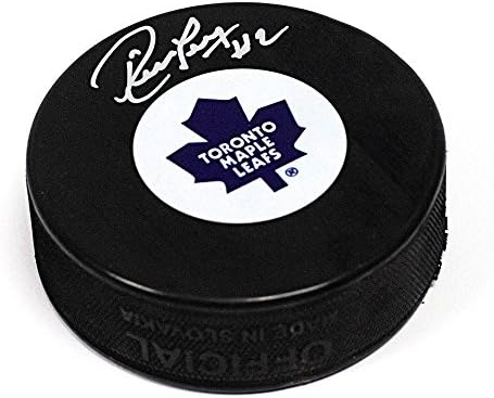 Rick Ley-Toronto Maple Leafs Dedikált Jégkorong - Dedikált NHL Korong