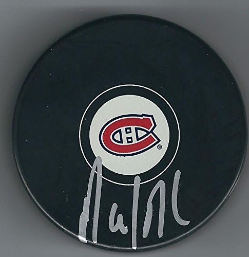 Dedikált DAVID DESHARNAIS Montreal Canadiens Jégkorong - Dedikált NHL Korong