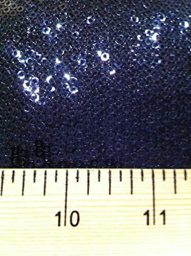 3mm Sötét Navy Micro Mini Csillogó Flitterekkel a Nylon Háló Szövet, A gyár által