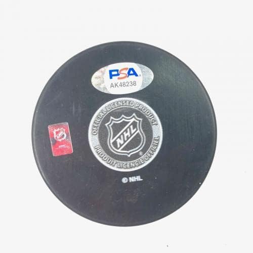 KEVIN LANKINEN aláírt Jégkorong PSA/DNS-Chicago Blackhawks Aláírt - Dedikált NHL Korong