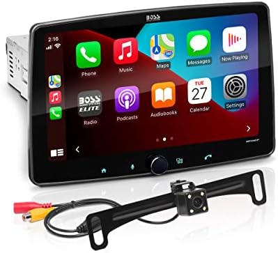 FŐNÖK Audio Rendszerek BE10ACP-C Autó Sztereó Rendszer - Apple CarPlay, Android Auto, 10 Hüvelykes Egységes Din, Érintőképernyő,