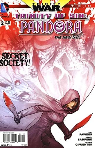 A hármas a Bűn: Pandora 2 VF/NM ; DC képregény | Új 52 Szentháromság Háború