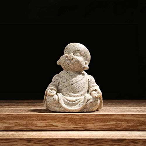 Gondtalan Hal, Akvárium Dekoráció, Minimalista Homokkő Buddha akvárium Dekoráció Hoz Haza egy Napsugár