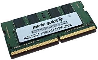 alkatrész-gyors, 16GB Memória Dell Inspiron 15 7579 7579-0028GRY DDR4 2133MHz SODIMM RAM