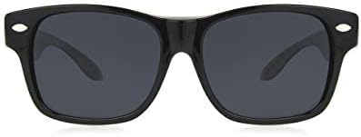 Solar Shield Hollywood Lakewood Ikonikus Napszemüveg Illik át felírt szemüveget. Unisex Fekete 54mm
