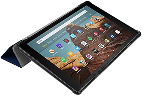 Védő Tablet PC tok Esetben Kompatibilis a Tűz HD 10 2019/2017 Slim Tri-Fold Állni Smart Case,Multi - Betekintési Szög Állni